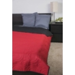 Kép 2/2 - Kétoldalas piros fekete dupla ágytakaró (235*250 cm)