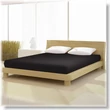 Kép 1/2 - pamut-jersey-classic-gumis-lepedo-180x200-es-200x200cm-es-matracra-fekete