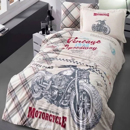Motorosr100% pamutvászon ranforce ágyneműhuzat