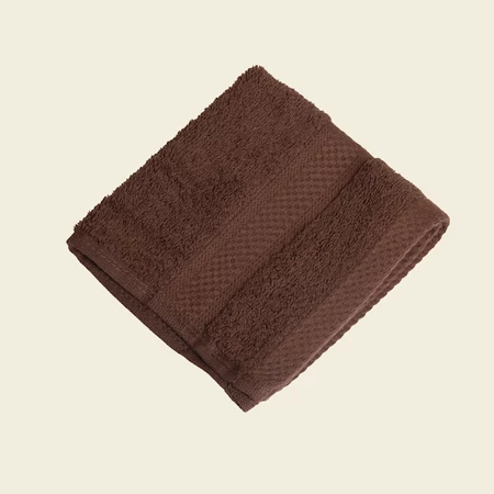 csokibarna-luxus-pamut-torolkozo-30x30cm-02